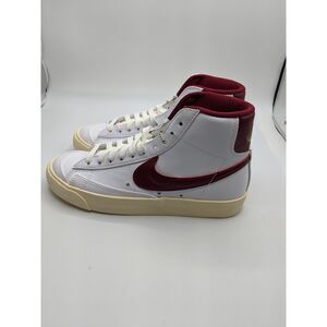 Nike Women's Blazer Mid '77 SE Sneakers, White Team Red DV7003-100, 7 Medium US